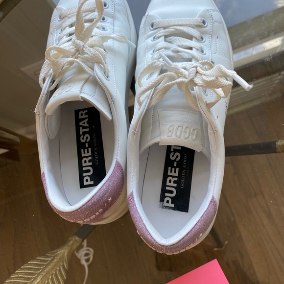 Golden Goose Pure Stars Pink Glitter - Picture 4 of 7